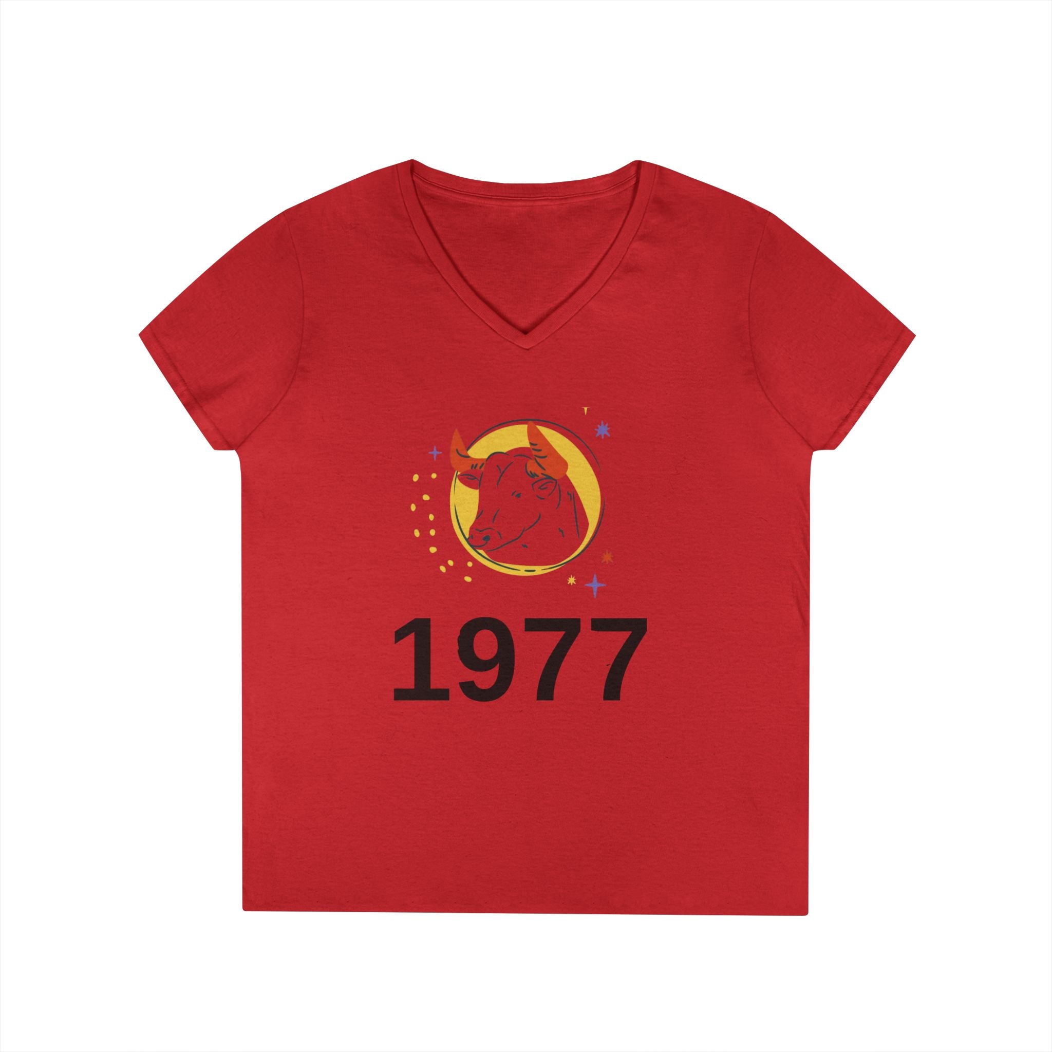 1977 Taurus Cotton V-Neck
