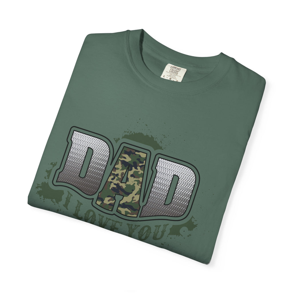 Dad I Love You Camo T-Shirt