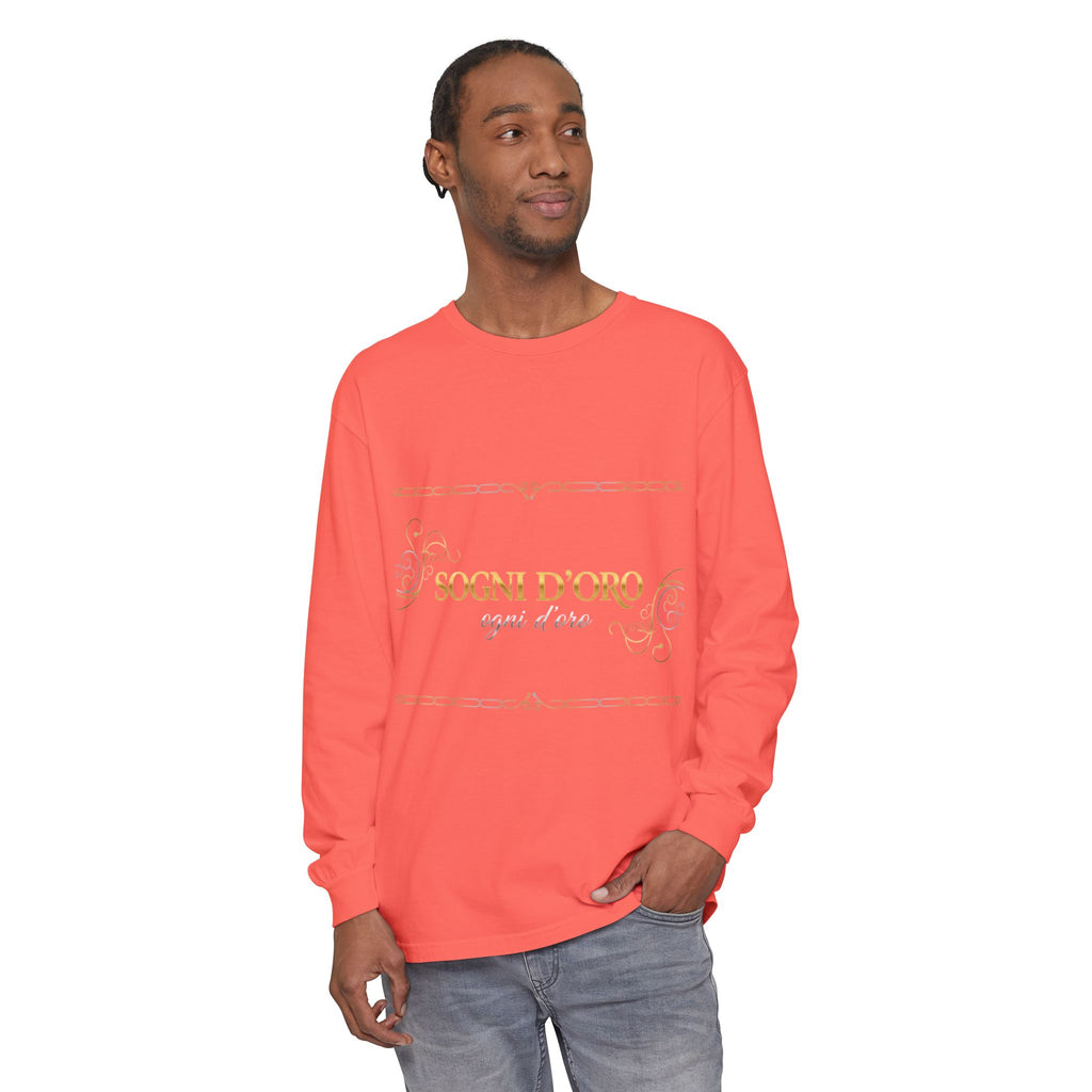 Garment-Dyed Cotton Long Sleeve