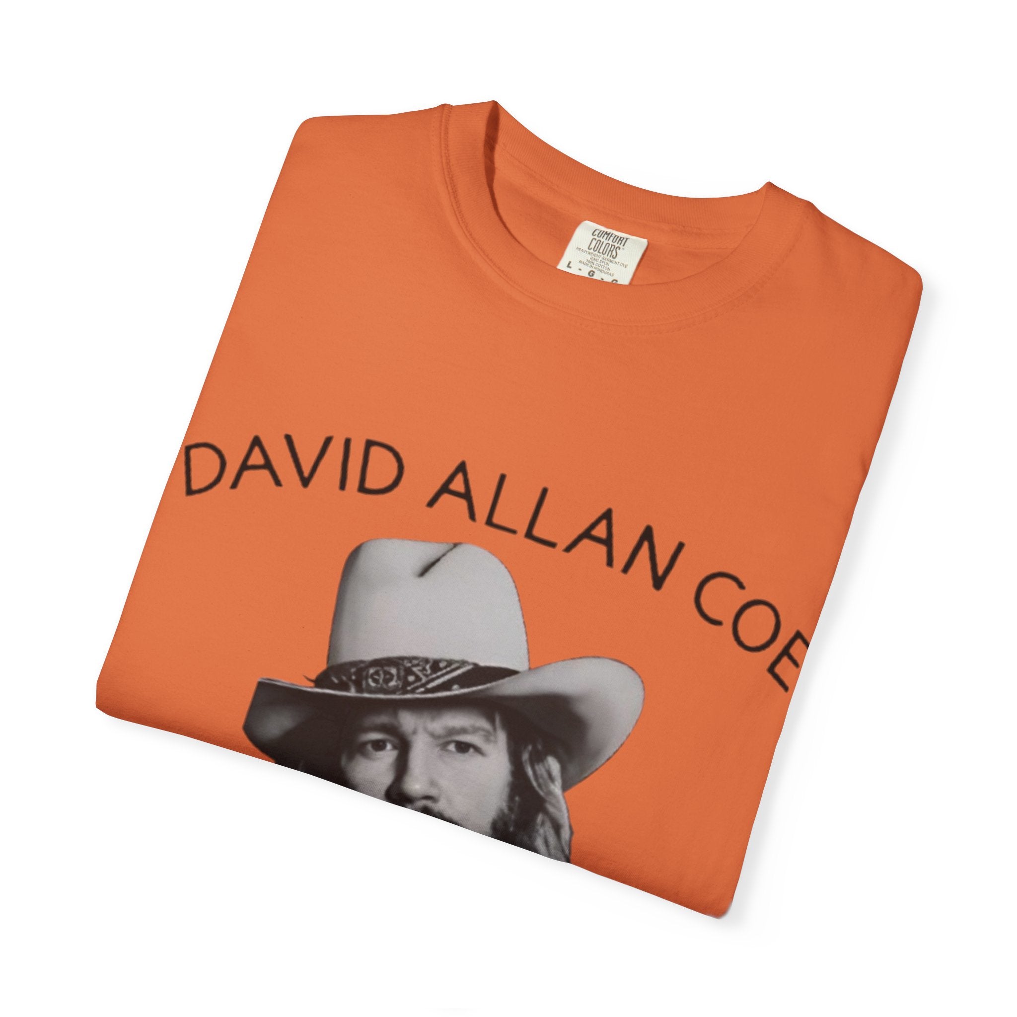 David Allan Coe Tribute T-Shirt – Vintage Cotton Memorial Tee