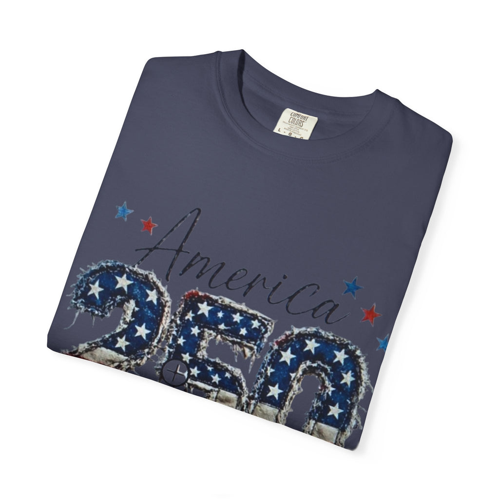 America 250 T-Shirt — 1776–2026 Stars & Stripes Patriotic Tee