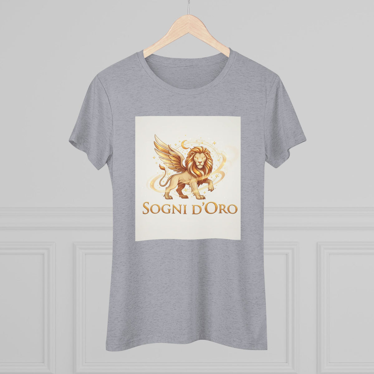 Sogni d'Oro Golden Winged Lion Women's Tee