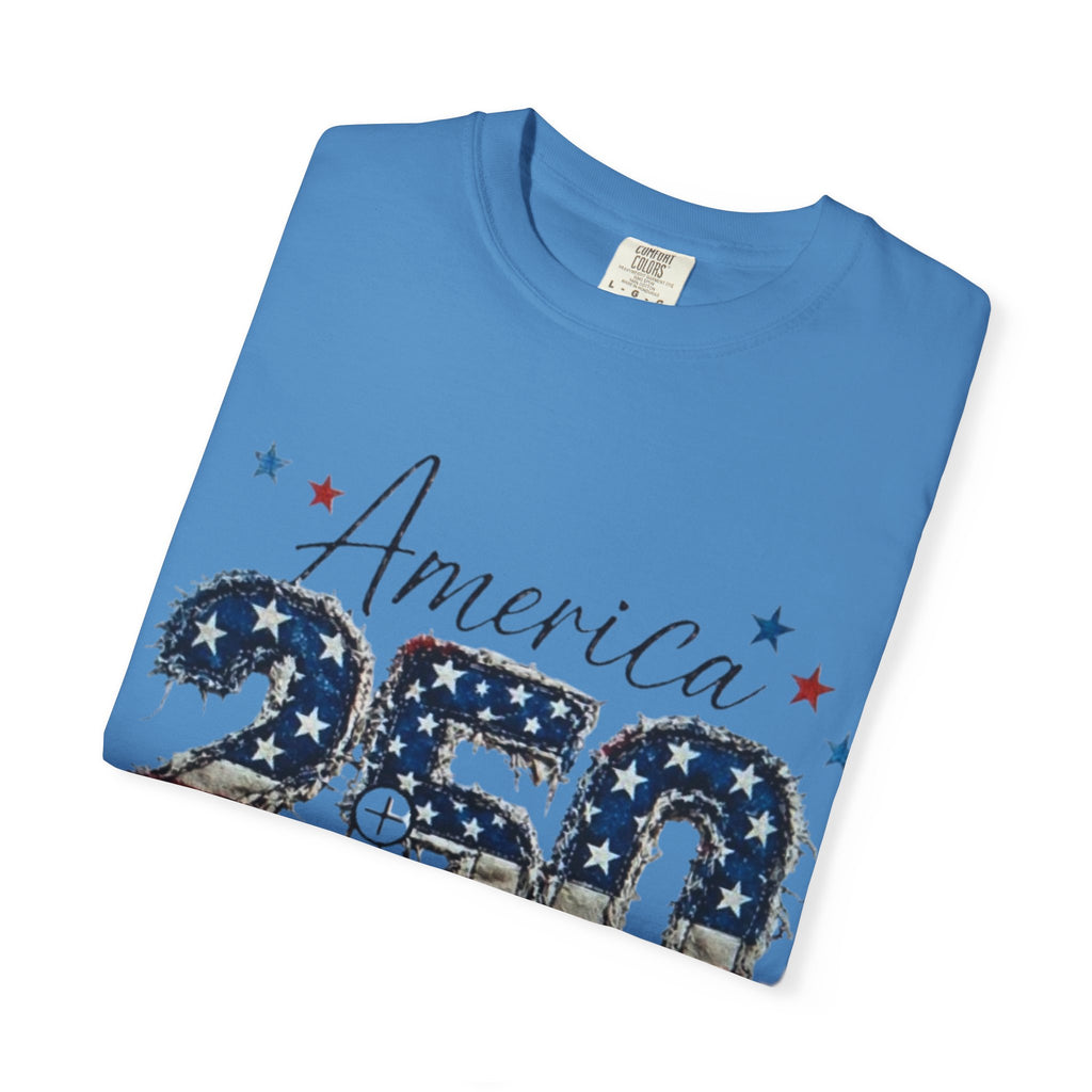 America 250 T-Shirt — 1776–2026 Stars & Stripes Patriotic Tee