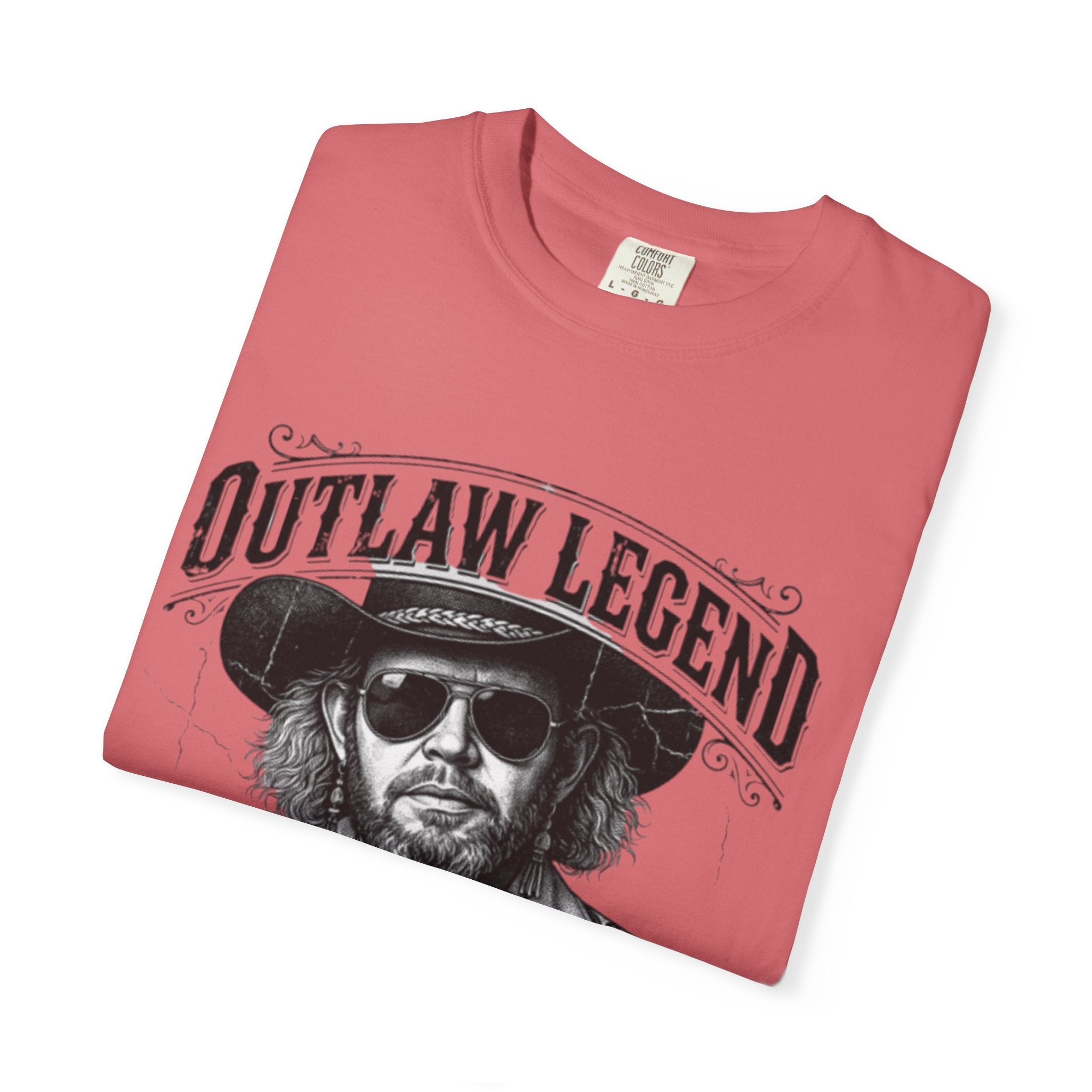 Outlaw Legend Tribute T-Shirt — David Allan Coe Memorial Graphic Tee