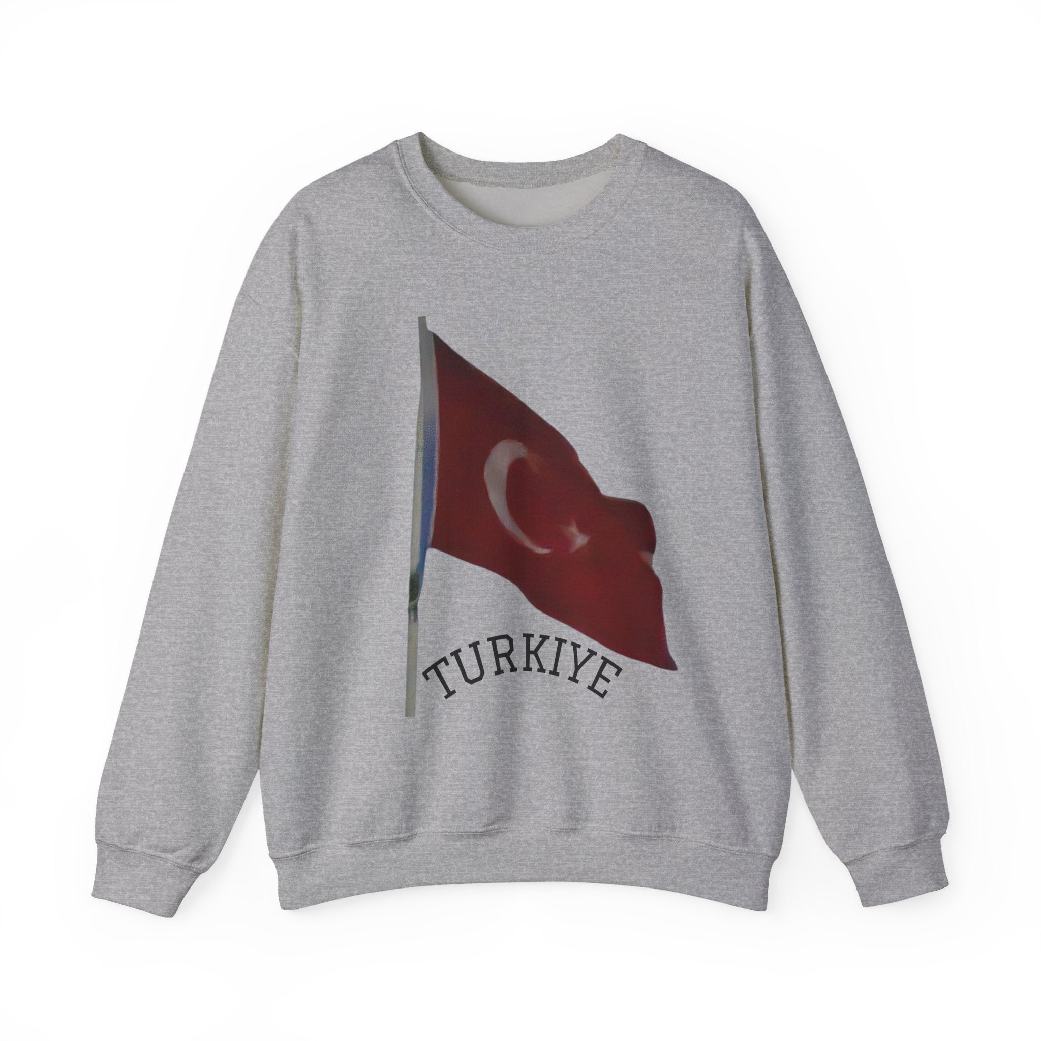 Türkiye Bayrağı Bisiklet Yaka Kazak — Türk Bayrağı Kazak
