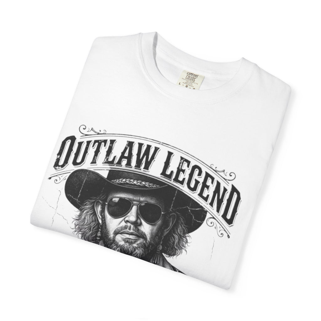 Outlaw Legend Tribute T-Shirt — David Allan Coe Memorial Graphic Tee