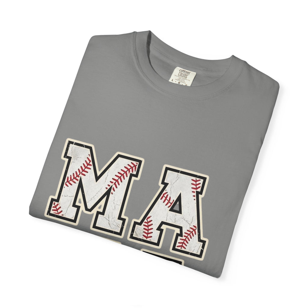 Vintage Cotton Baseball Mom Tee