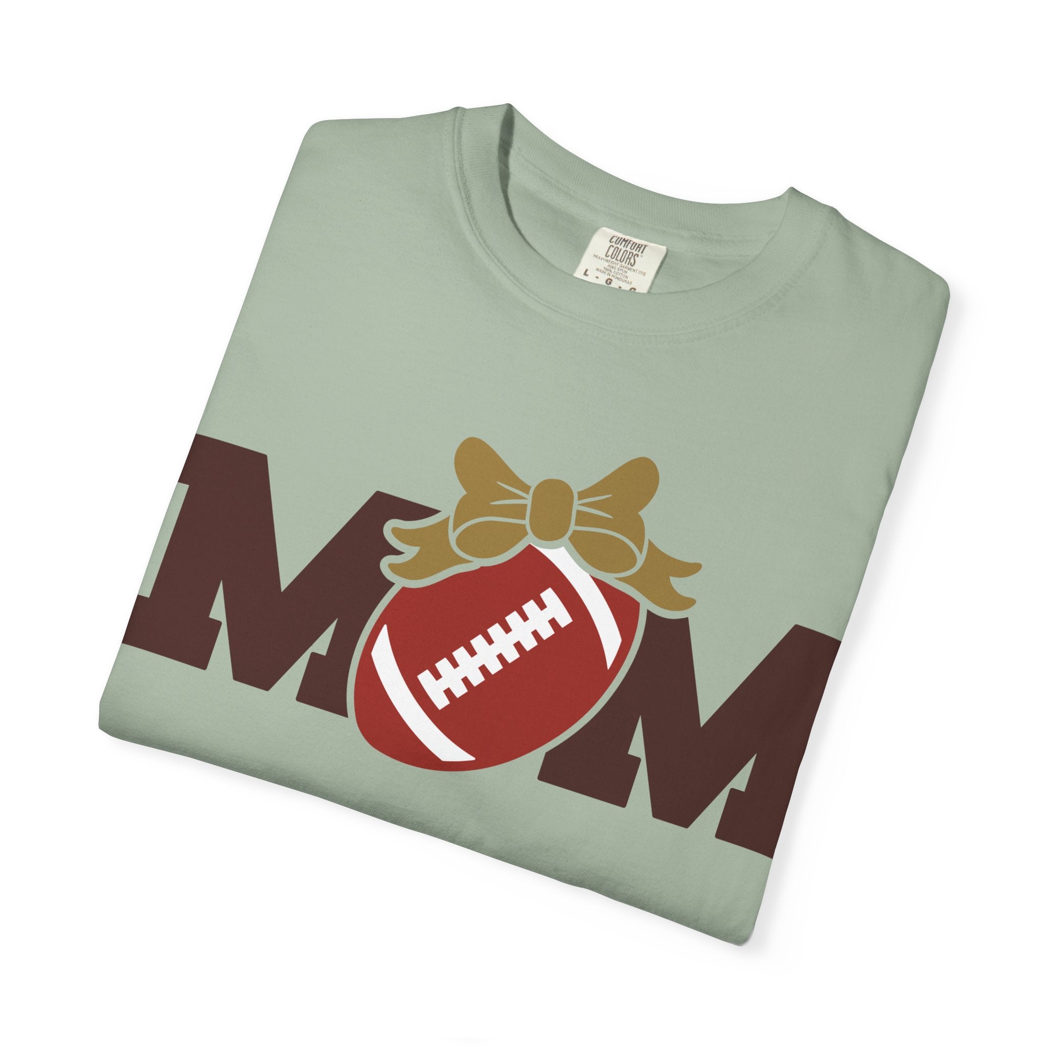 Garment-Dyed Football Mom Tee
