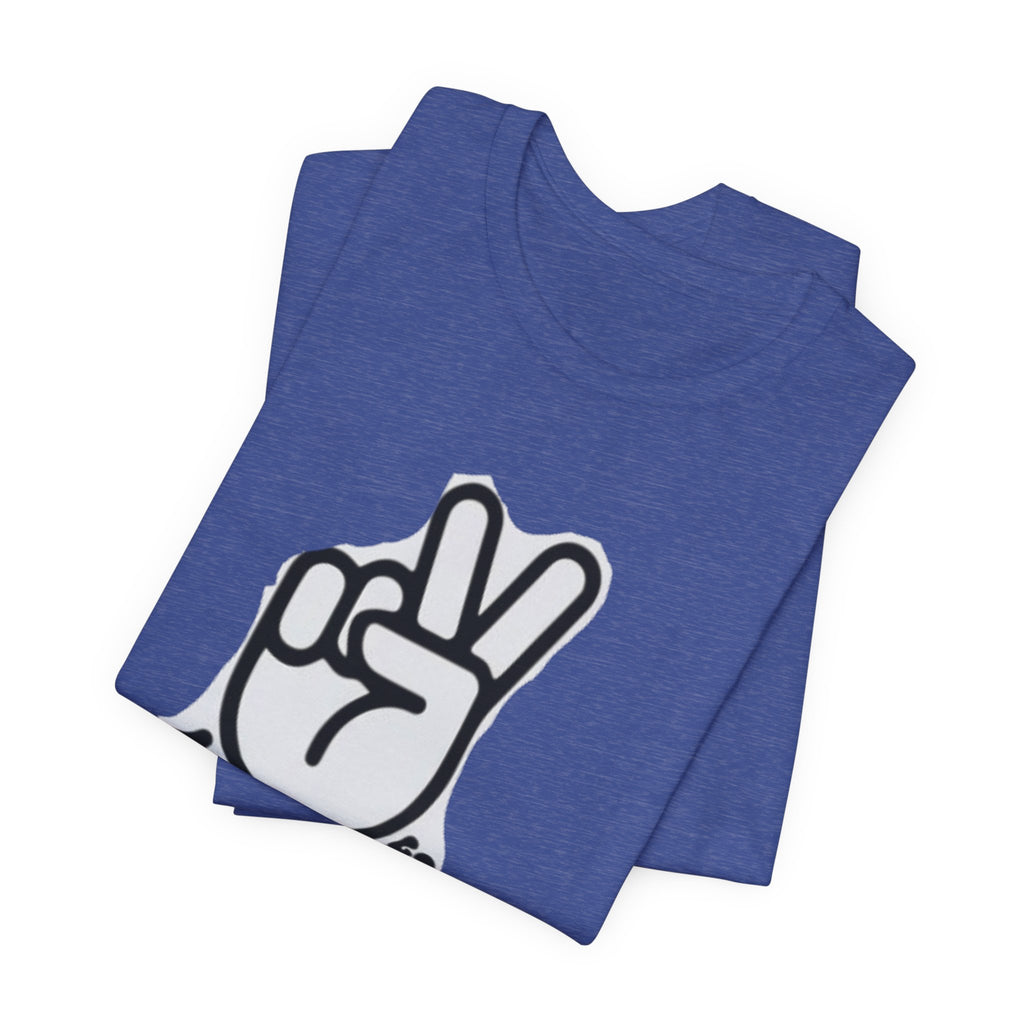 Mom Life Peace Sign T-Shirt