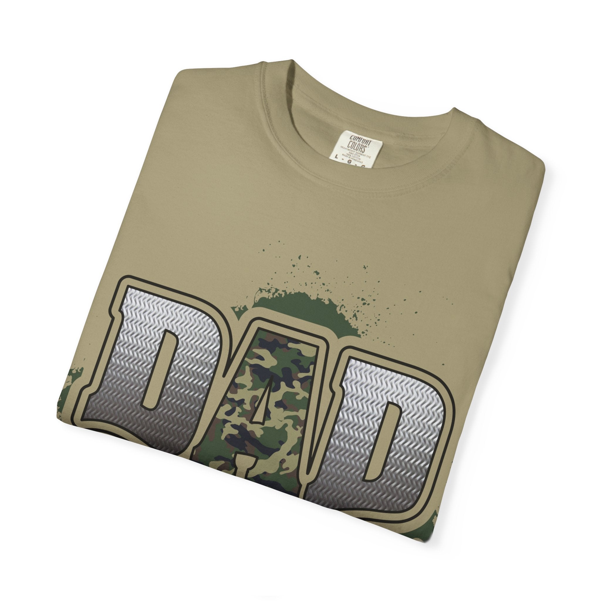 Dad I Love You Camo Graphic T-Shirt
