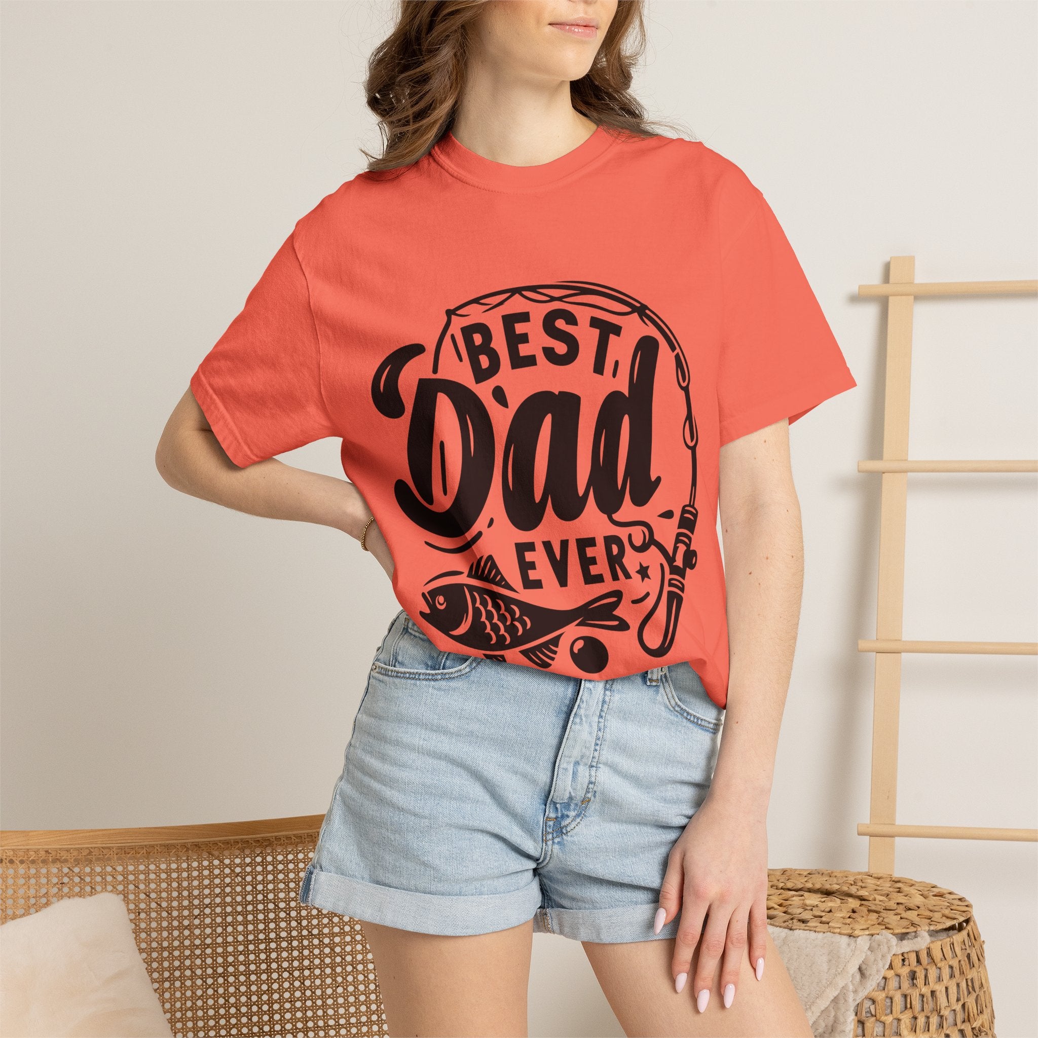 Best Dad Ever Fishing T-Shirt — Father’s Day Gift Tee