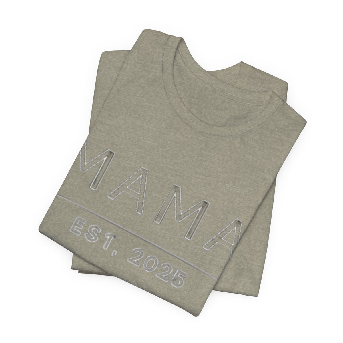 Mama Est. 2025 T‑Shirt — New Mom Graphic Tee