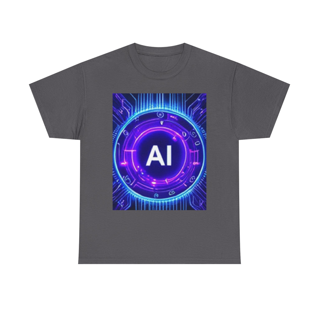 AI Circuit Tee — Futuristic Tech Graphic T-Shirt