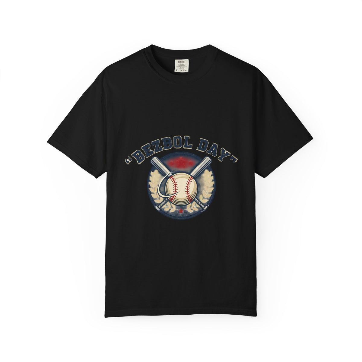 Baseball Graphic T-Shirt — "Bezbol Day" Retro Baseball Tee