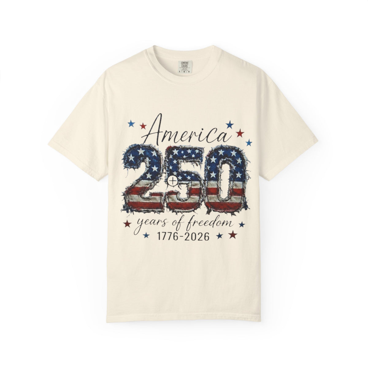 America 250 T-Shirt — 1776–2026 Stars & Stripes Patriotic Tee