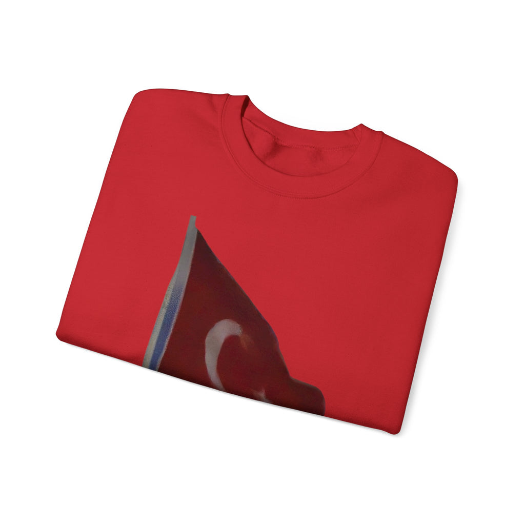 Turkish Flag Fleece Crewneck