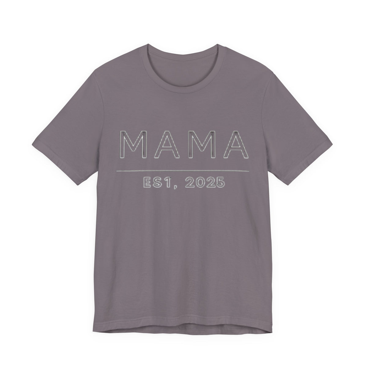 Mama Est. 2025 T‑Shirt — New Mom Graphic Tee