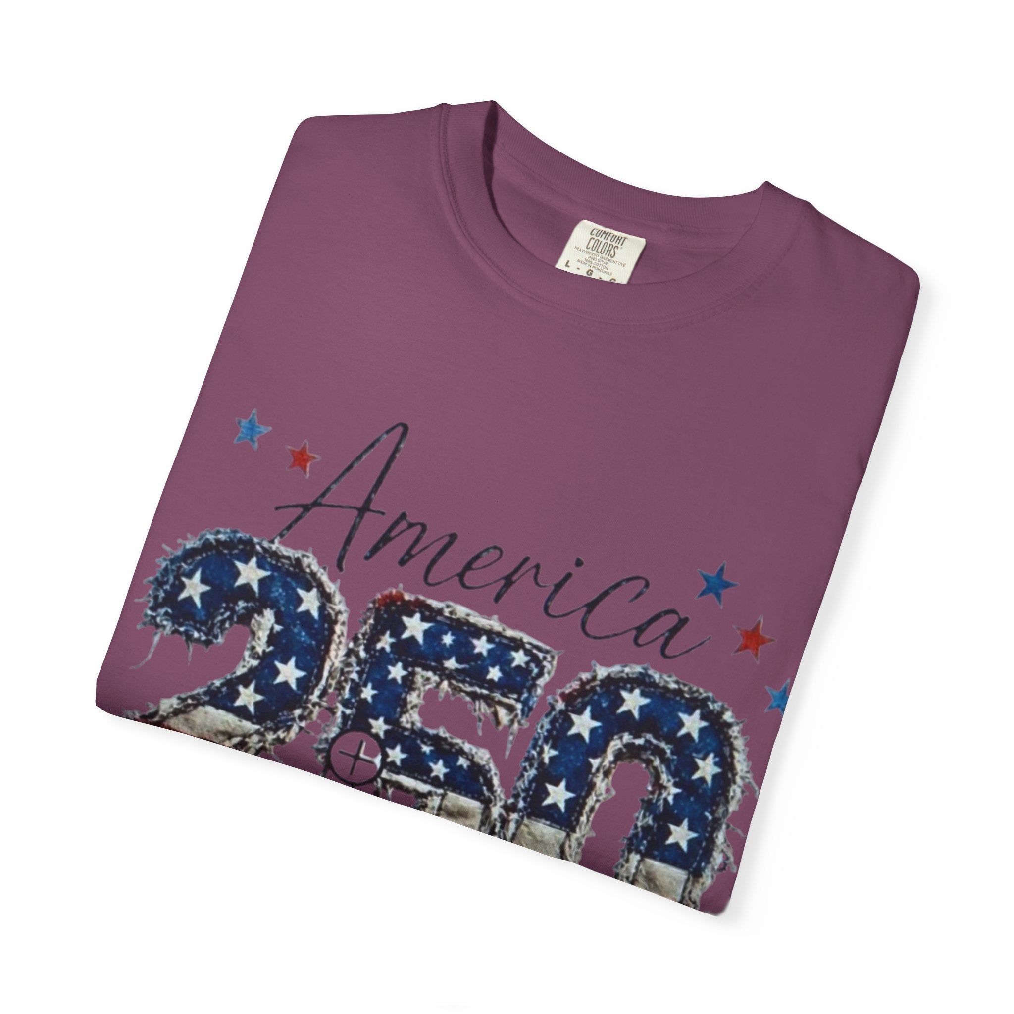 America 250 T-Shirt — 1776–2026 Stars & Stripes Patriotic Tee