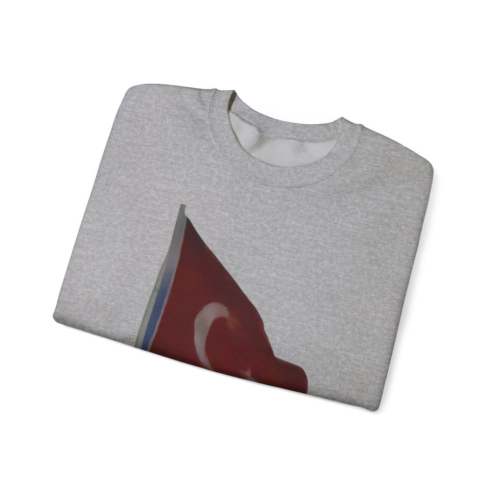 Turkish Flag Fleece Crewneck