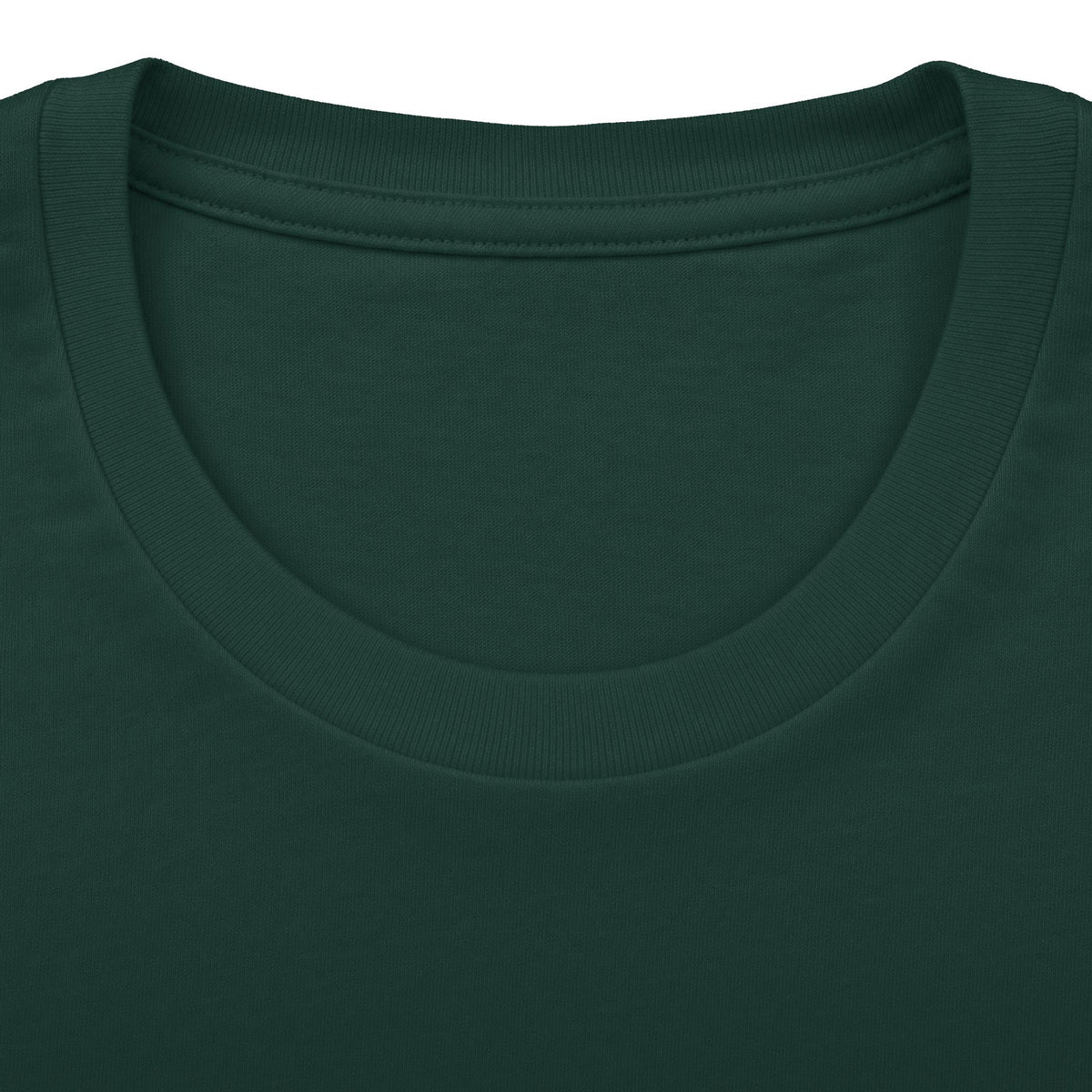 St. Patrick's Day Green Glitter Four-Leaf Clover T-Shirt