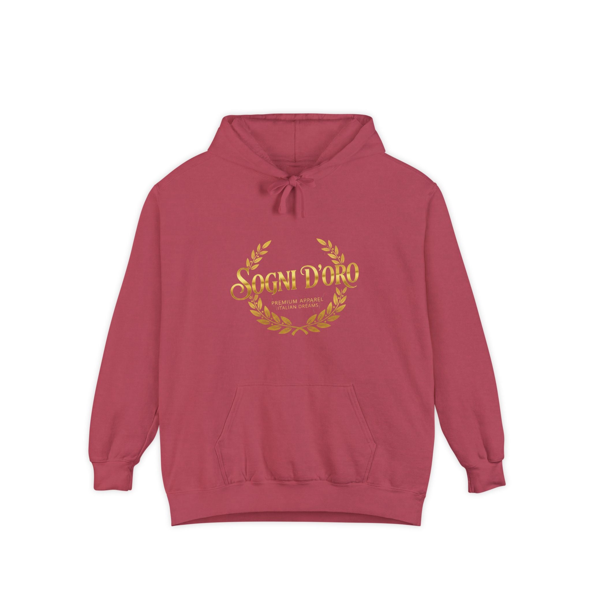 Garment-Dyed Fleece Hoodie