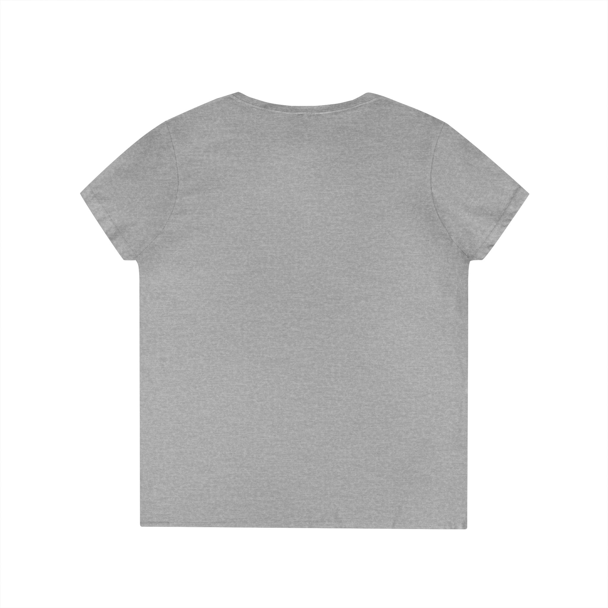 Cute Cats Sitting On A Fence Women’s V-Neck T-Shirt
