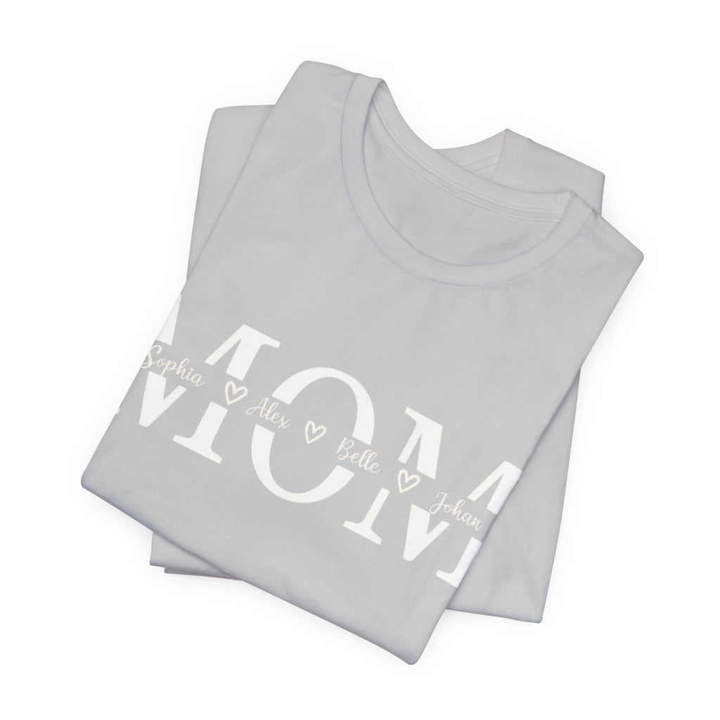 Soft Cotton Mom Heart Tee
