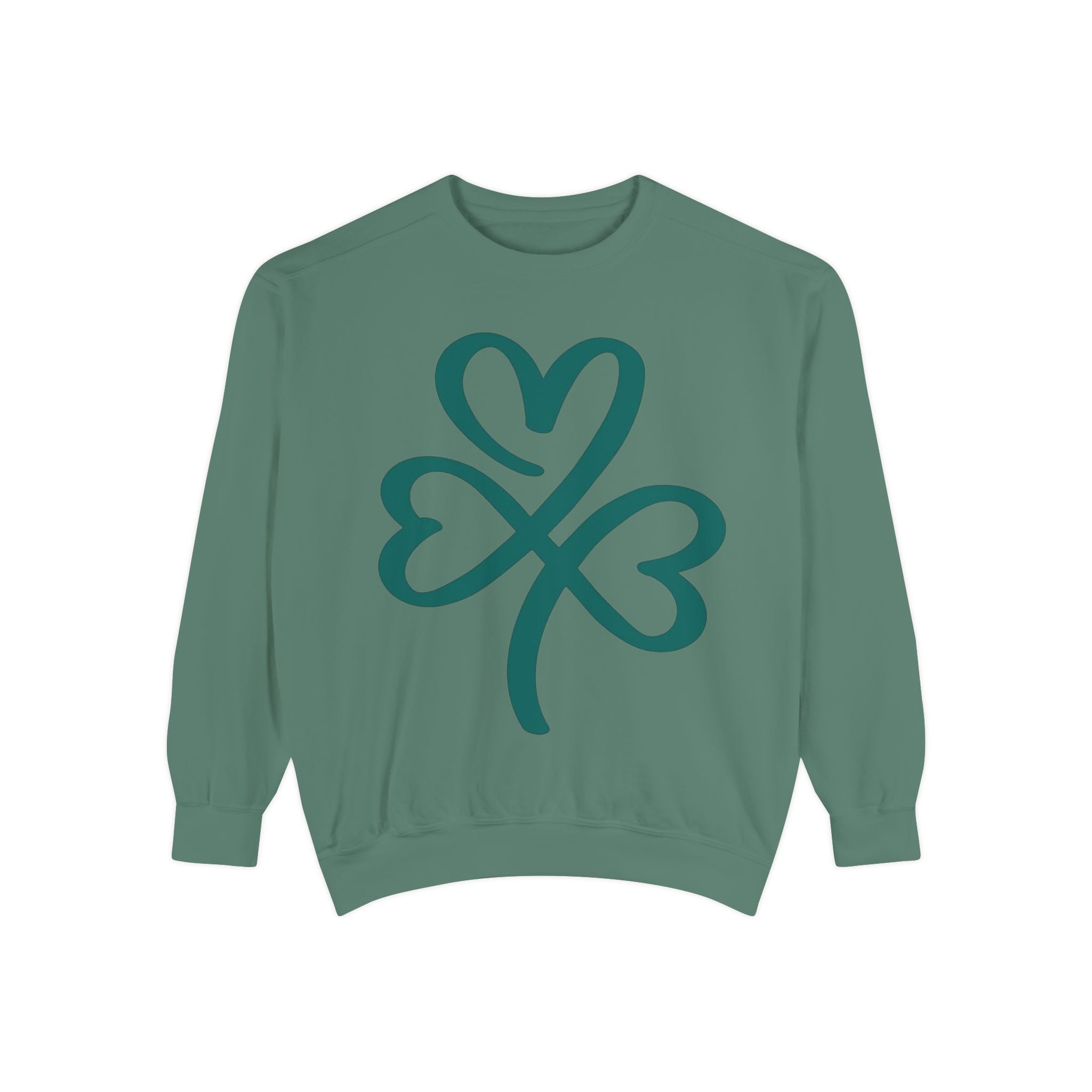 Heart Clover Cotton Sweatshirt
