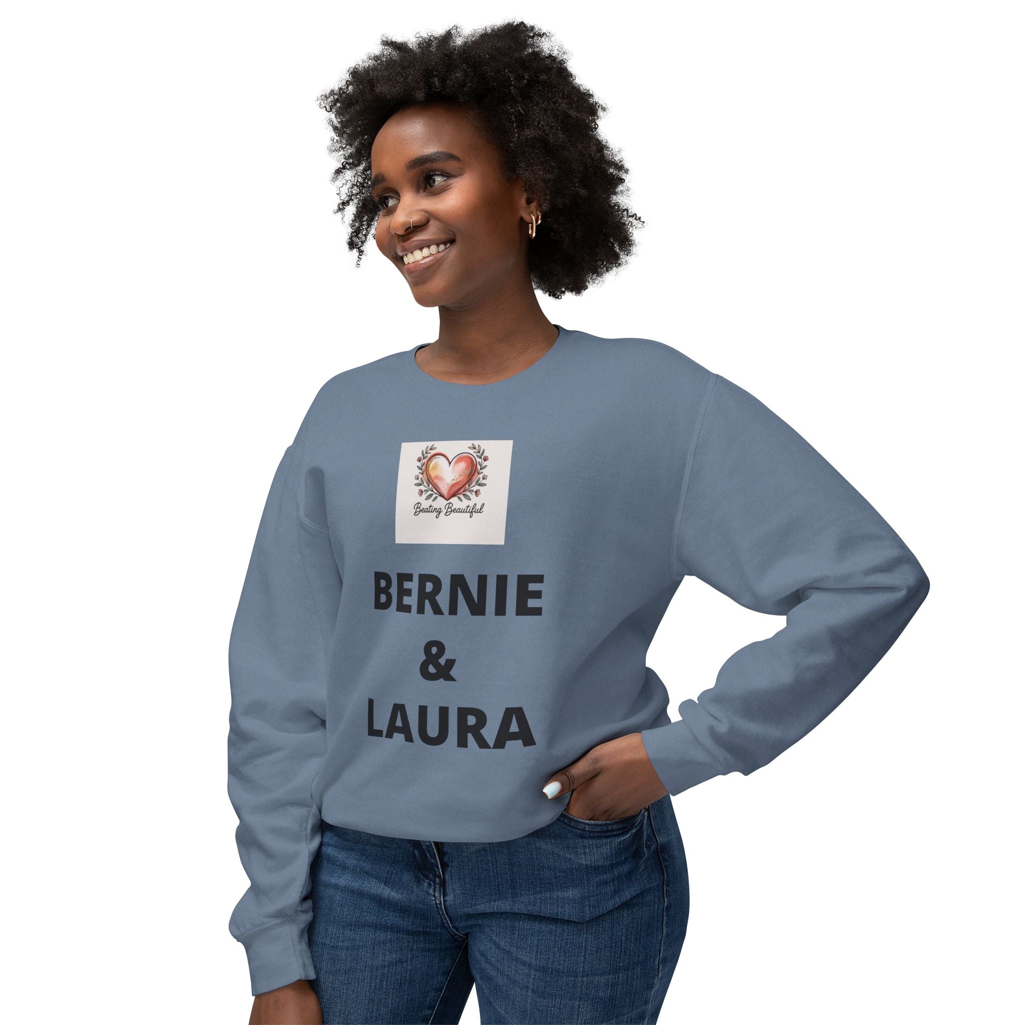 Custom Heart Name Crewneck