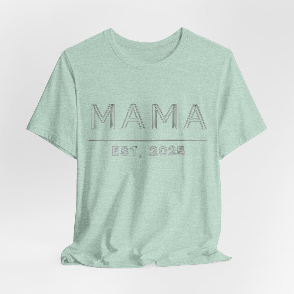 New Mom Cotton Graphic Tee