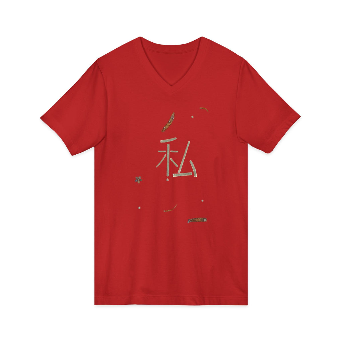 Unisex Jersey Short Sleeve V-Neck Tee
