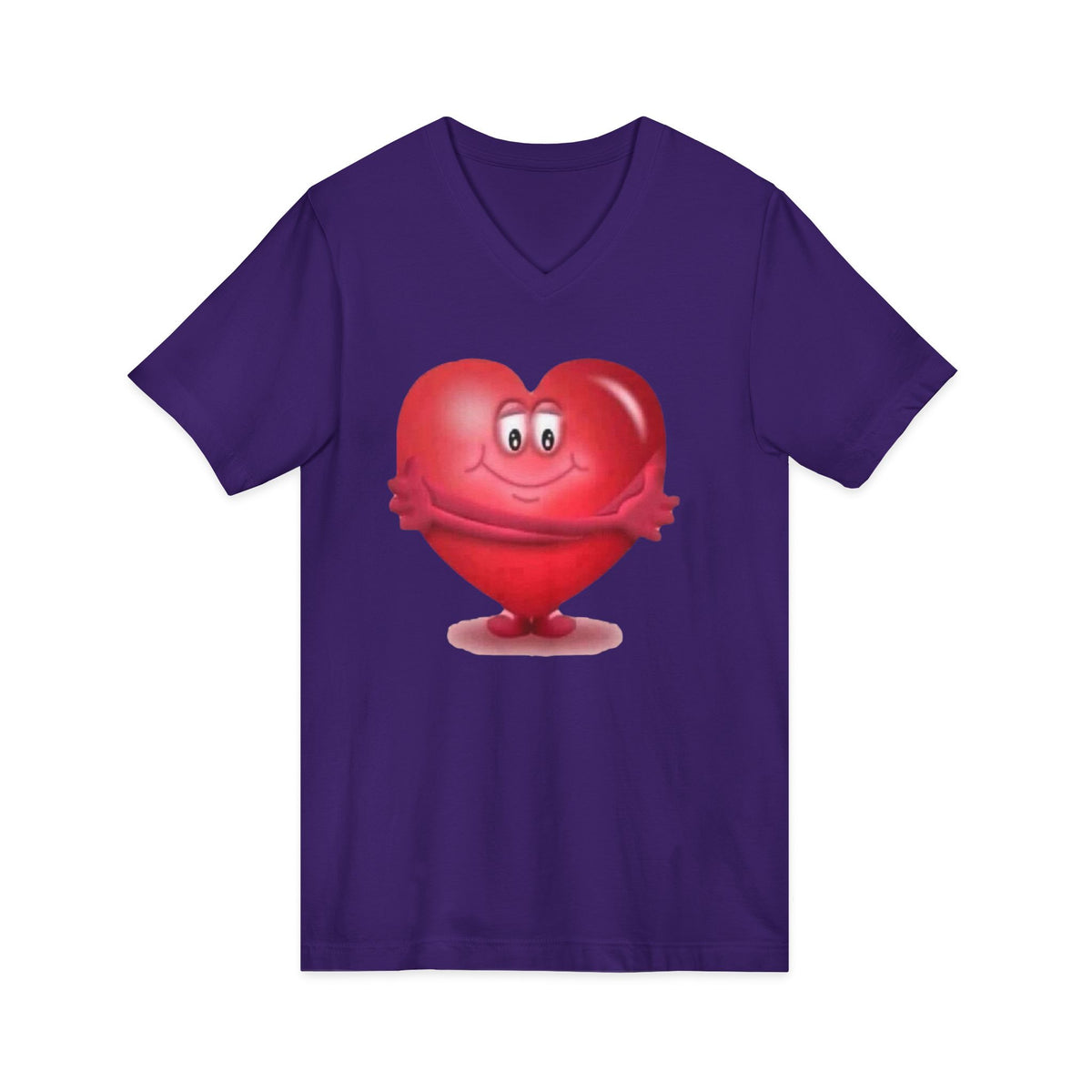 Unisex Jersey Short Sleeve V-Neck Tee