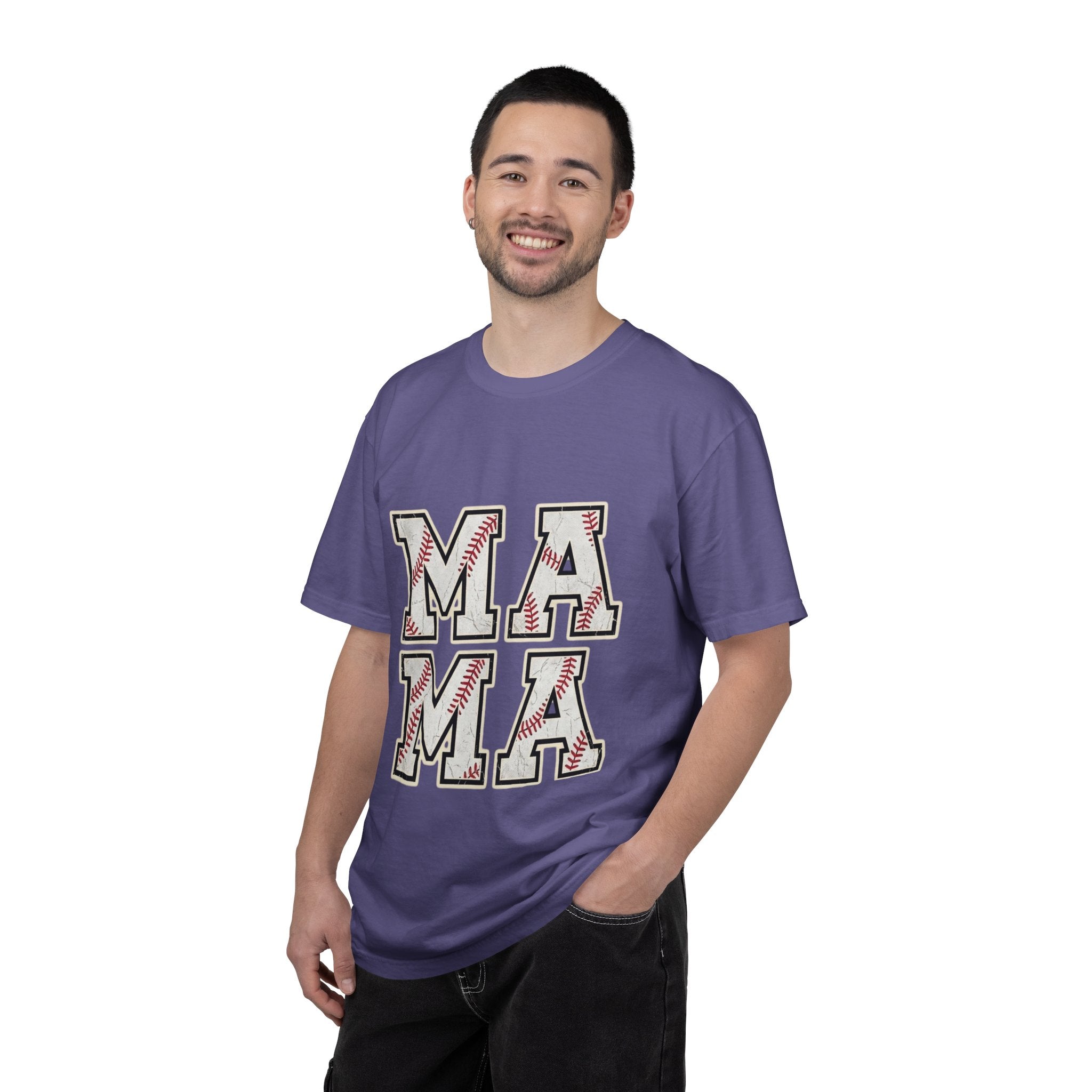 Vintage Cotton Baseball Mom Tee