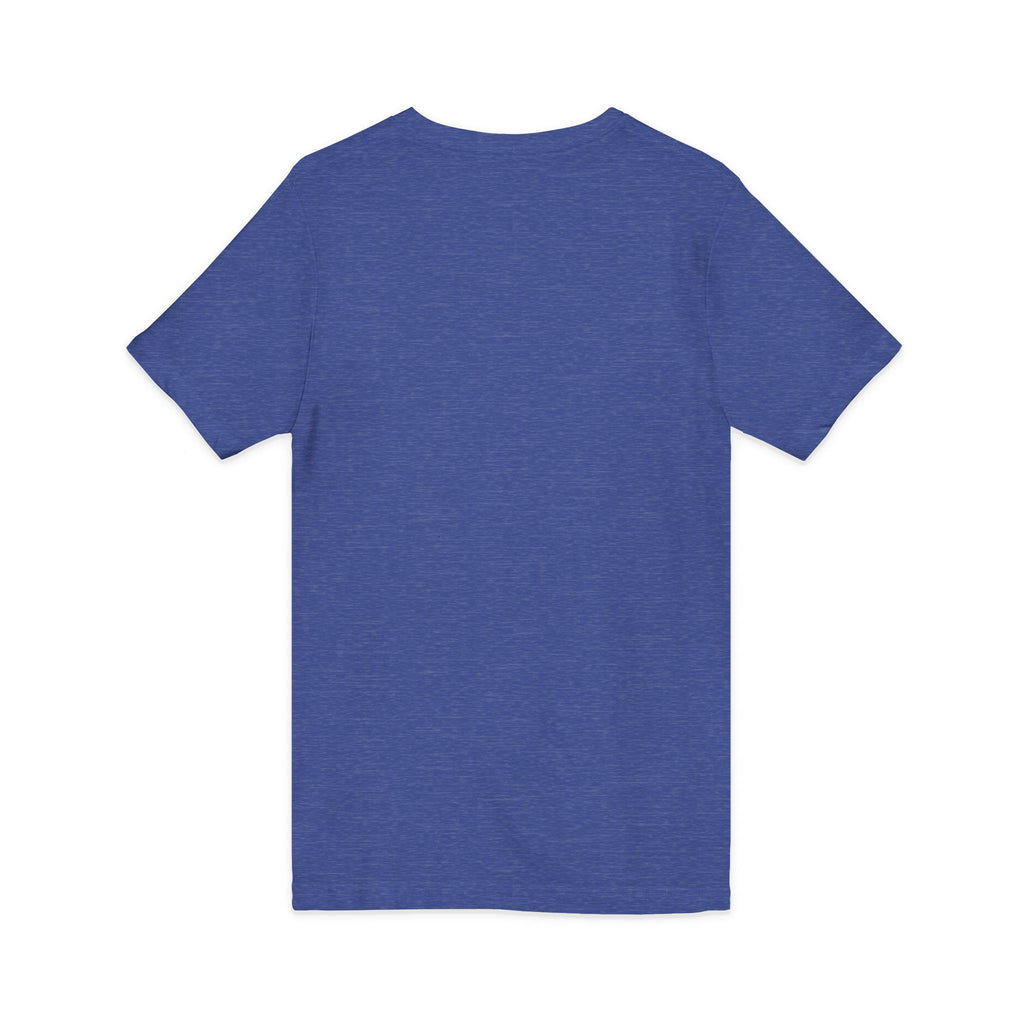 Top Dad V-Neck Tee — Patriotic Jet Star Fathers Day T-Shirt