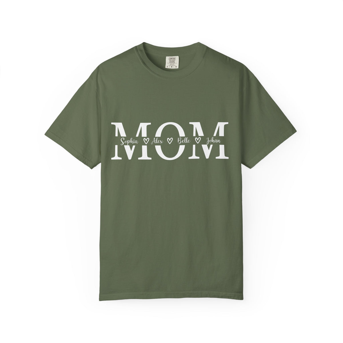 Classic White Garment-Dyed T-Shirt