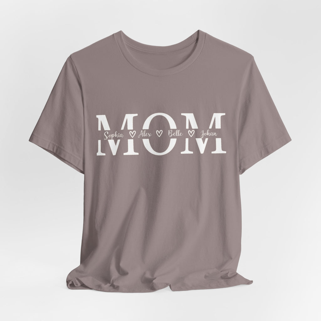 Soft Cotton Mom Heart Tee