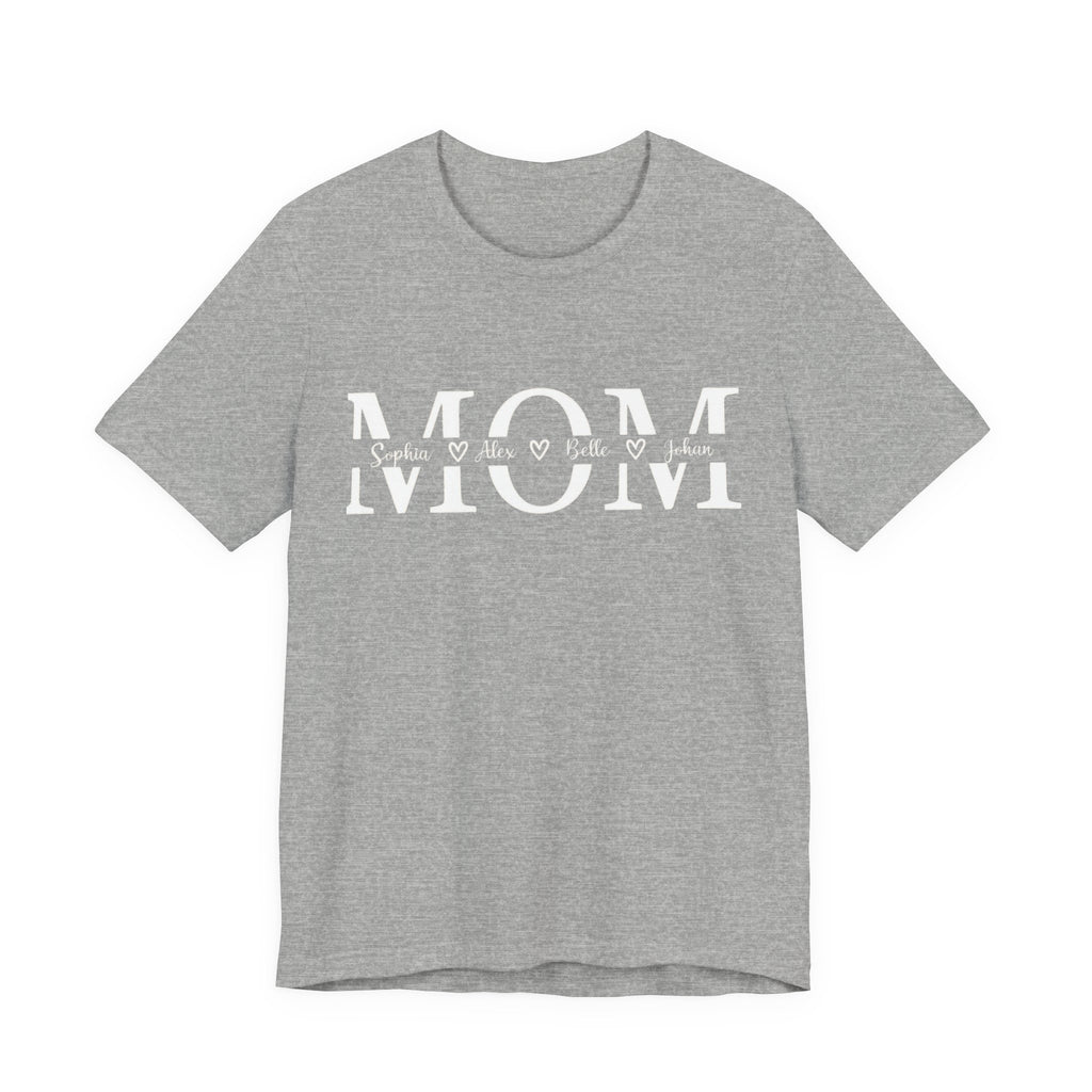 Soft Cotton Mom Heart Tee