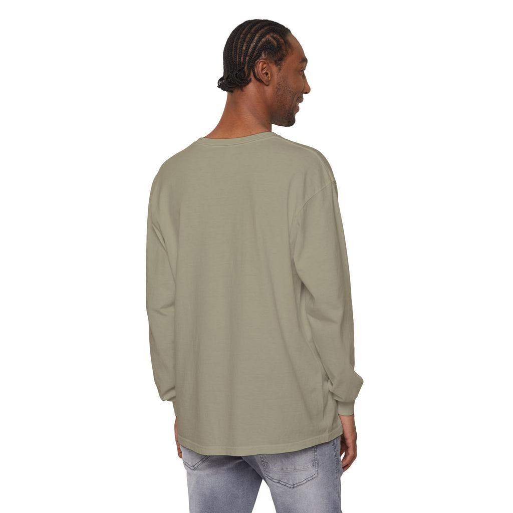Garment-Dyed Cotton Long Sleeve