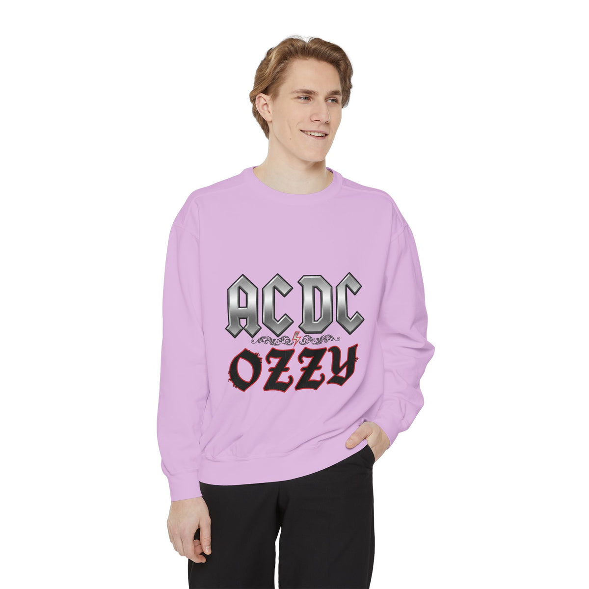 AC/DC x Ozzy Rock Crewneck Sweatshirt
