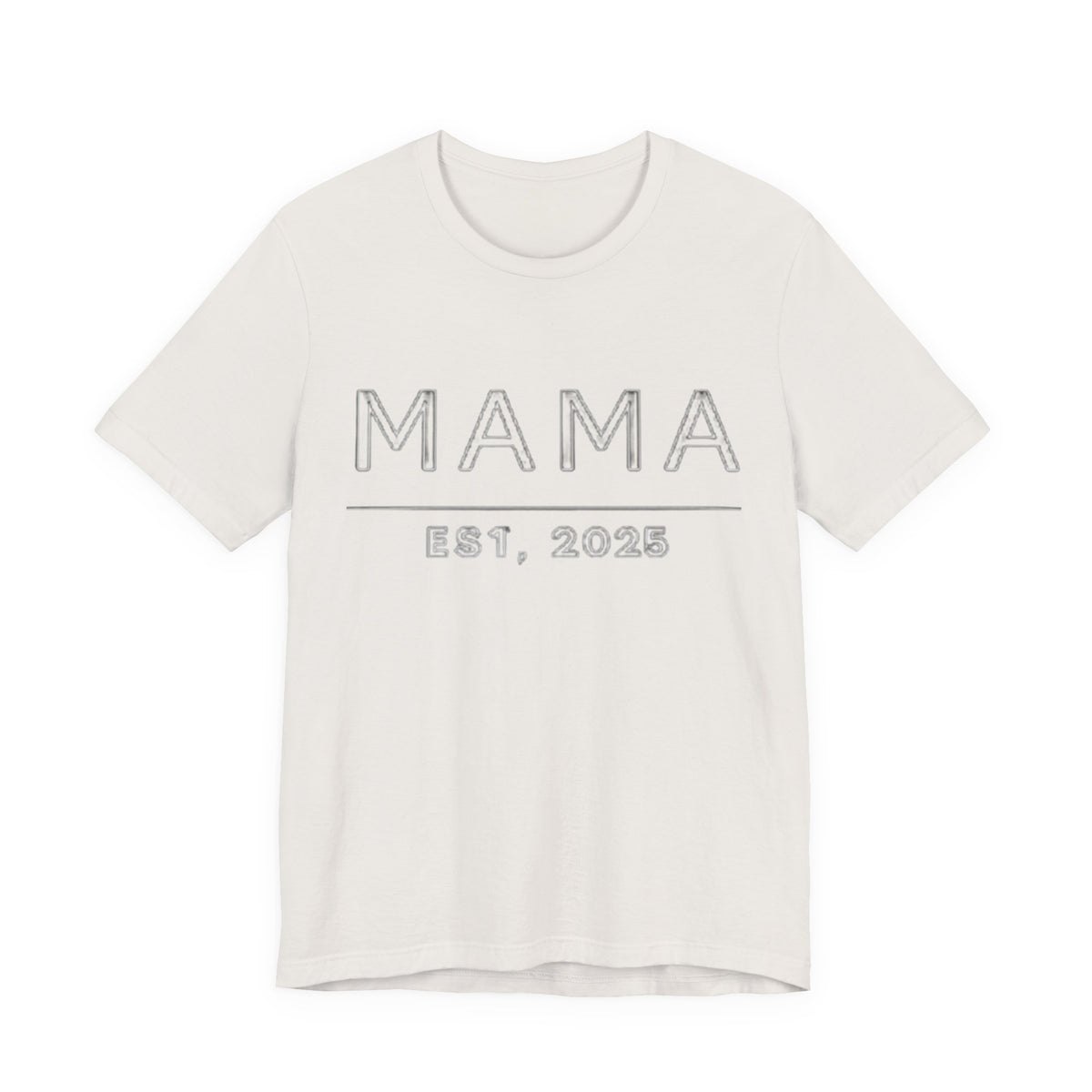 Mama Est. 2025 T‑Shirt — New Mom Graphic Tee