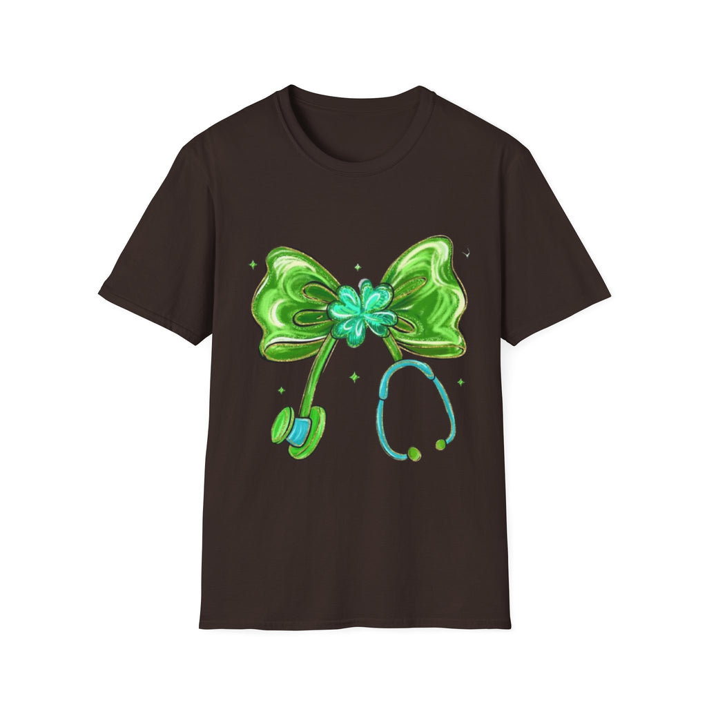 Nurse Shamrock Cotton Tee