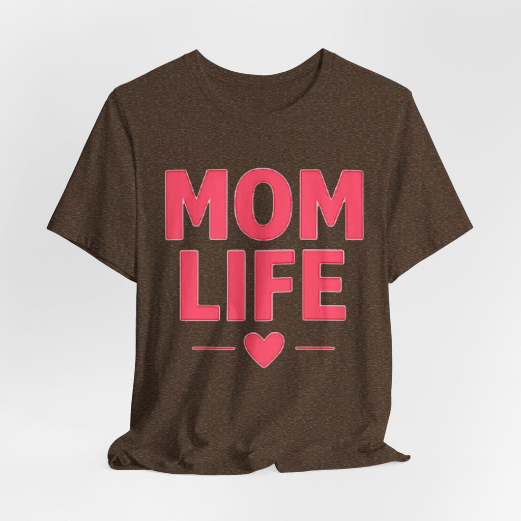 Soft Cotton Mom Life Tee