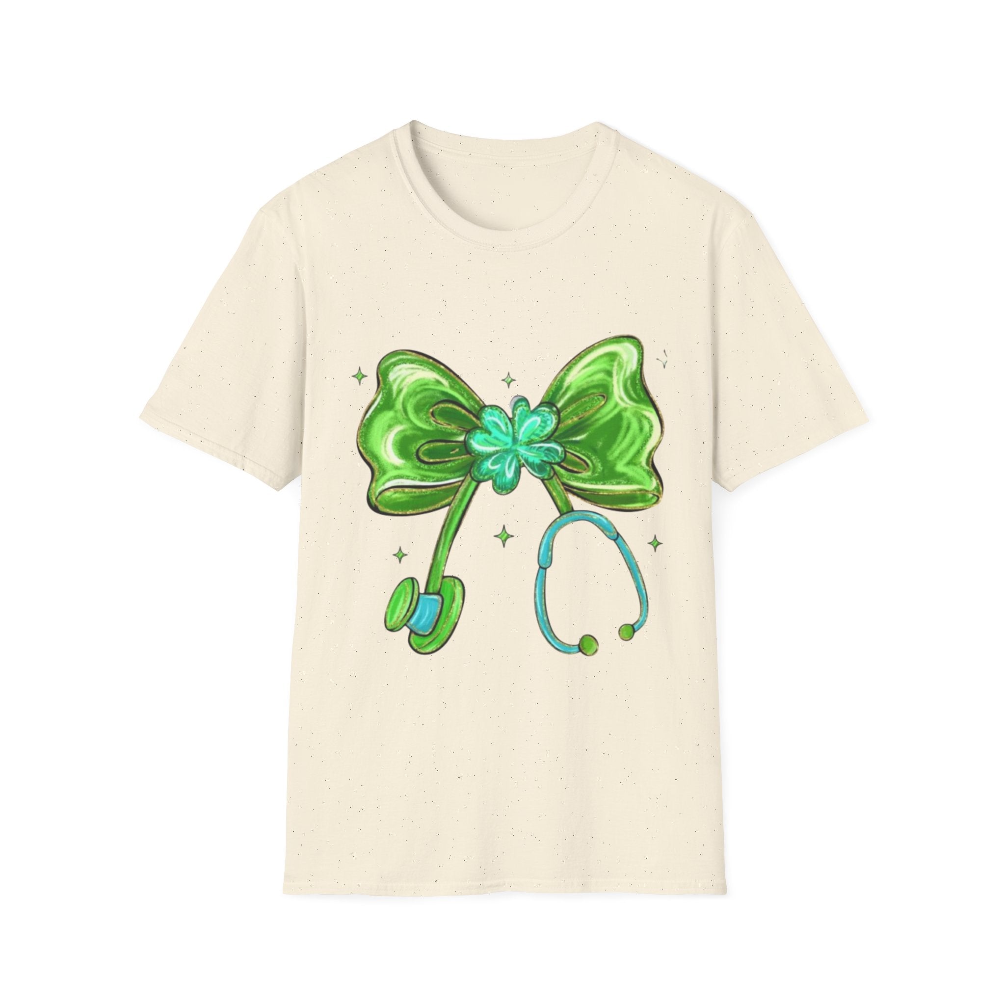 Nurse Shamrock Cotton Tee