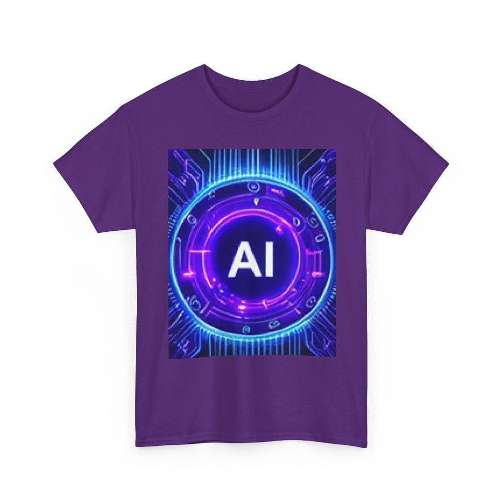 AI Circuit Tee — Futuristic Tech Graphic T-Shirt