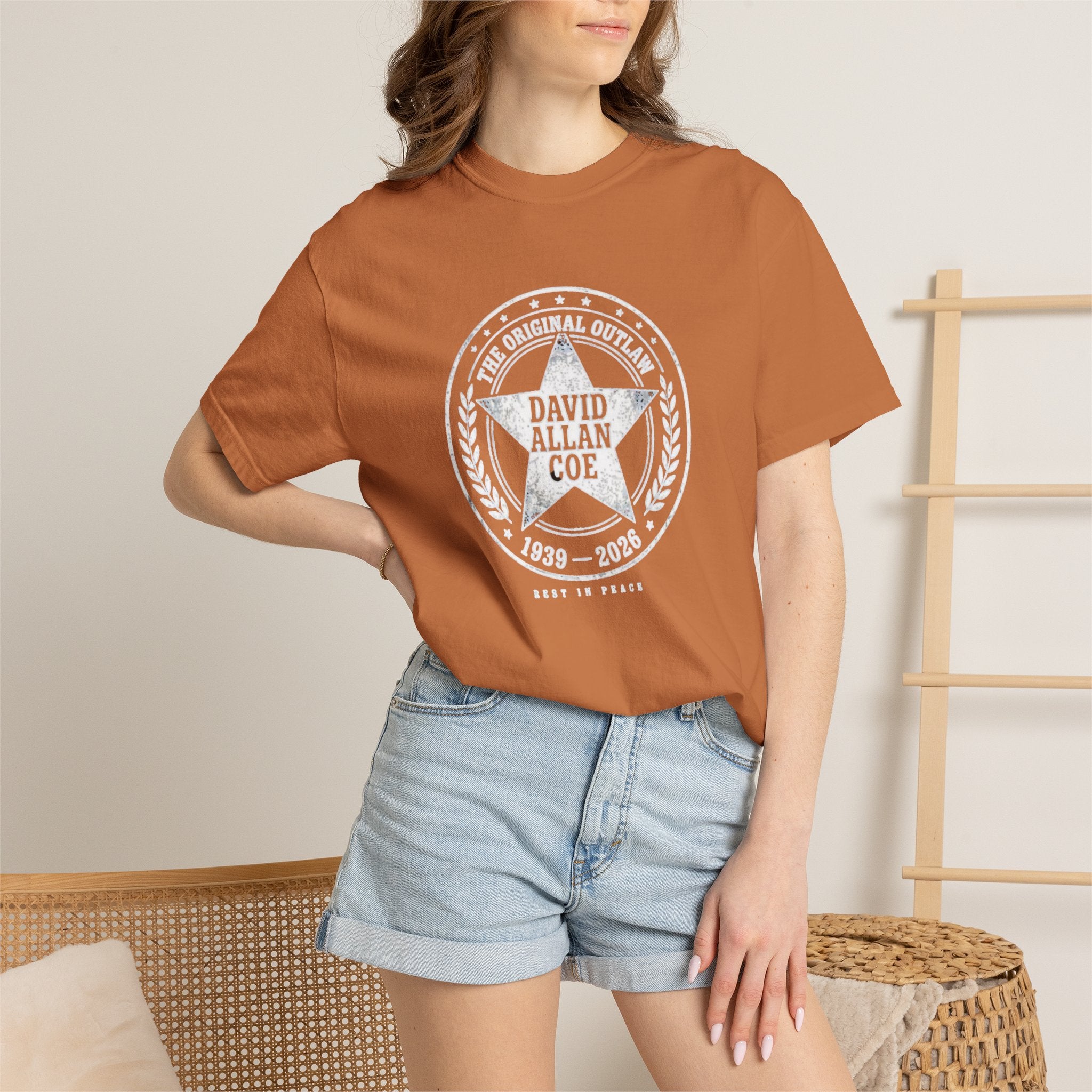 Distressed Star Seal T-Shirt — Vintage Americana Graphic Tee