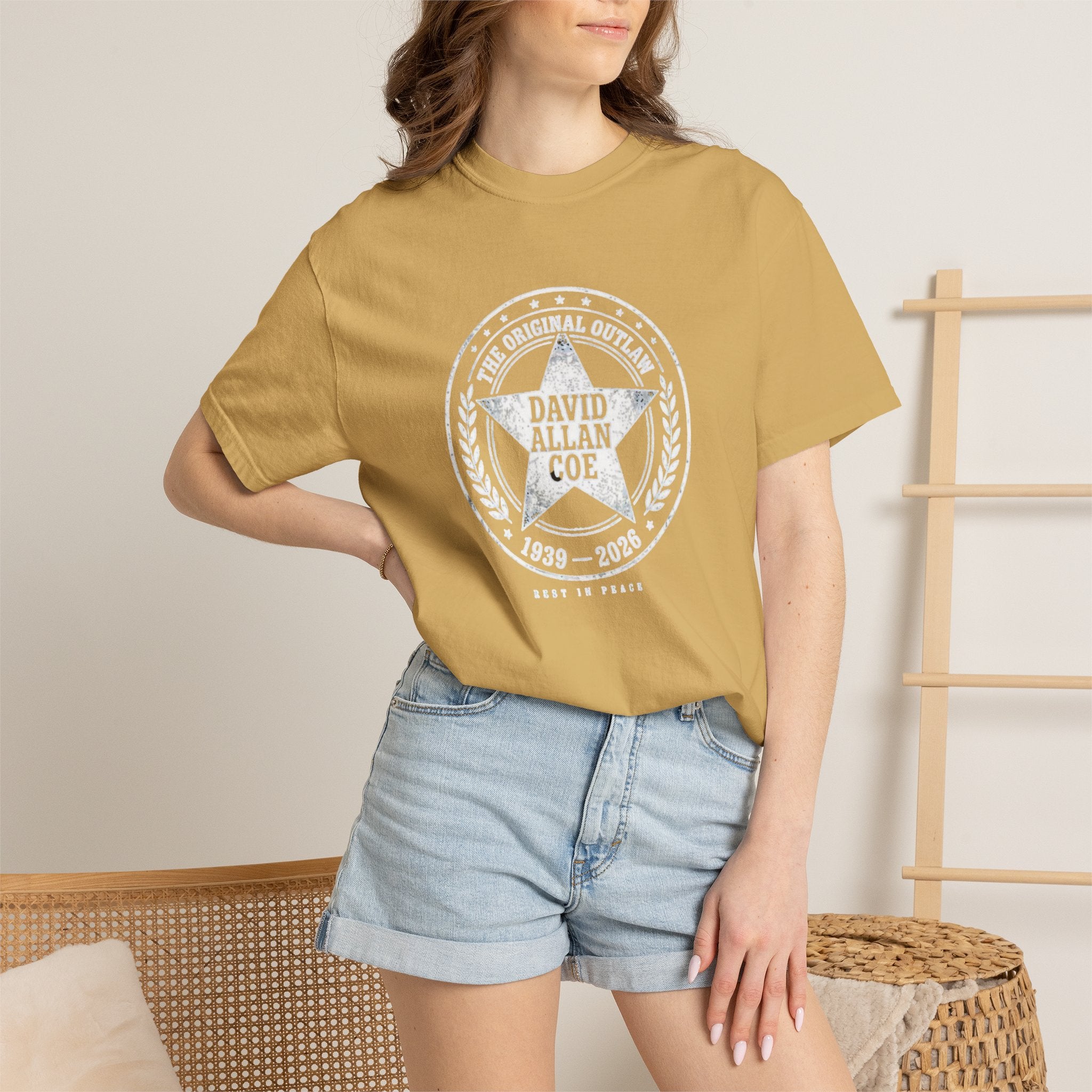 Distressed Star Seal T-Shirt — Vintage Americana Graphic Tee