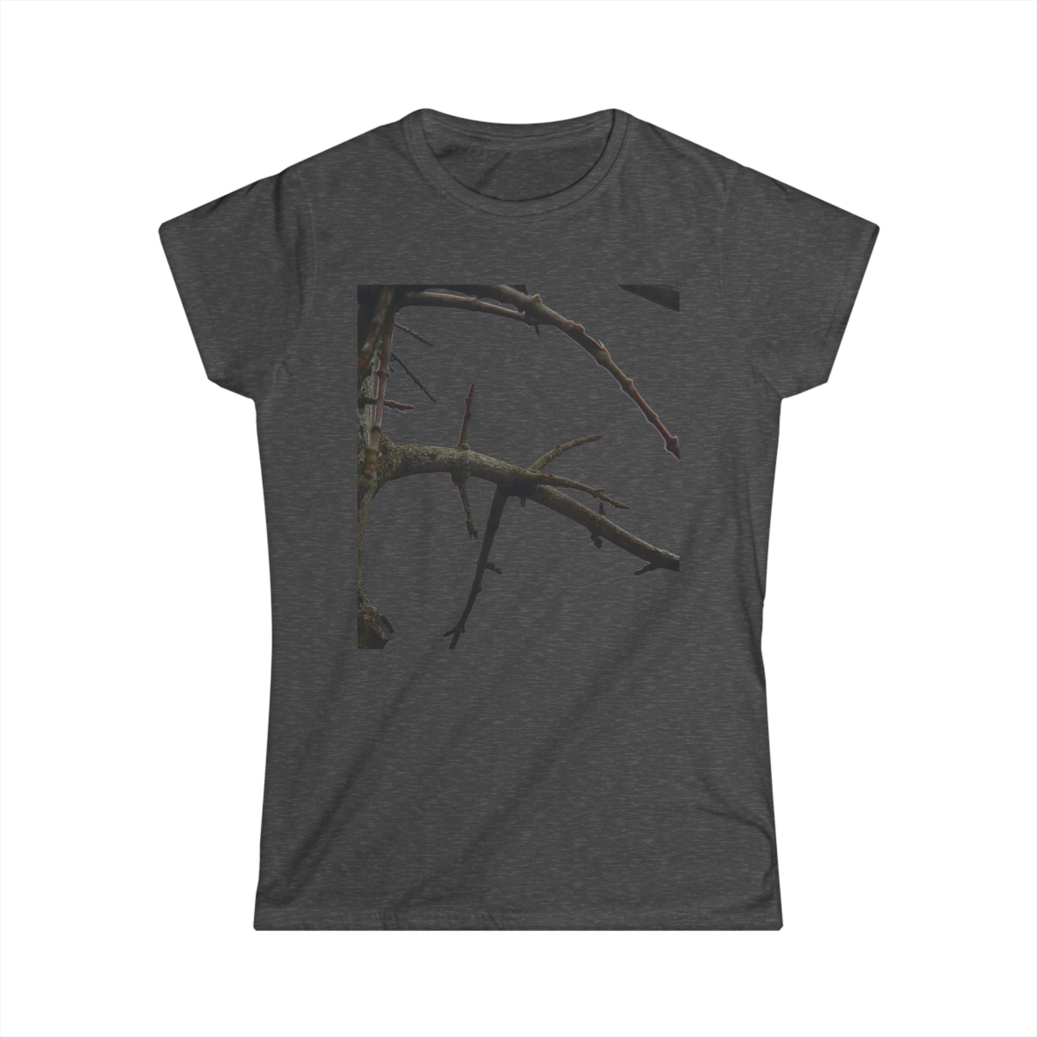 Soft Cotton Thorn Branch Tee