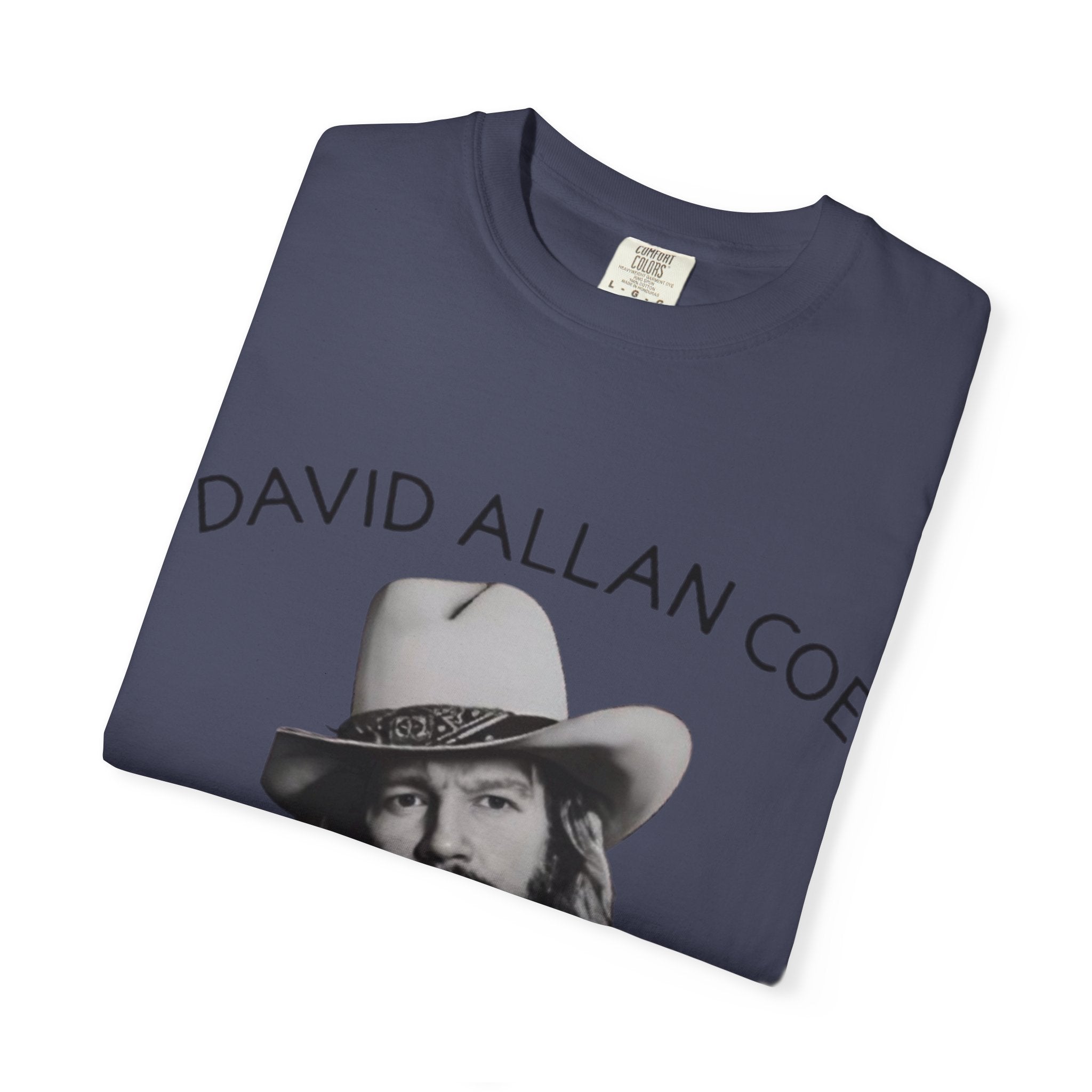 David Allan Coe Tribute T-Shirt – Vintage Cotton Memorial Tee