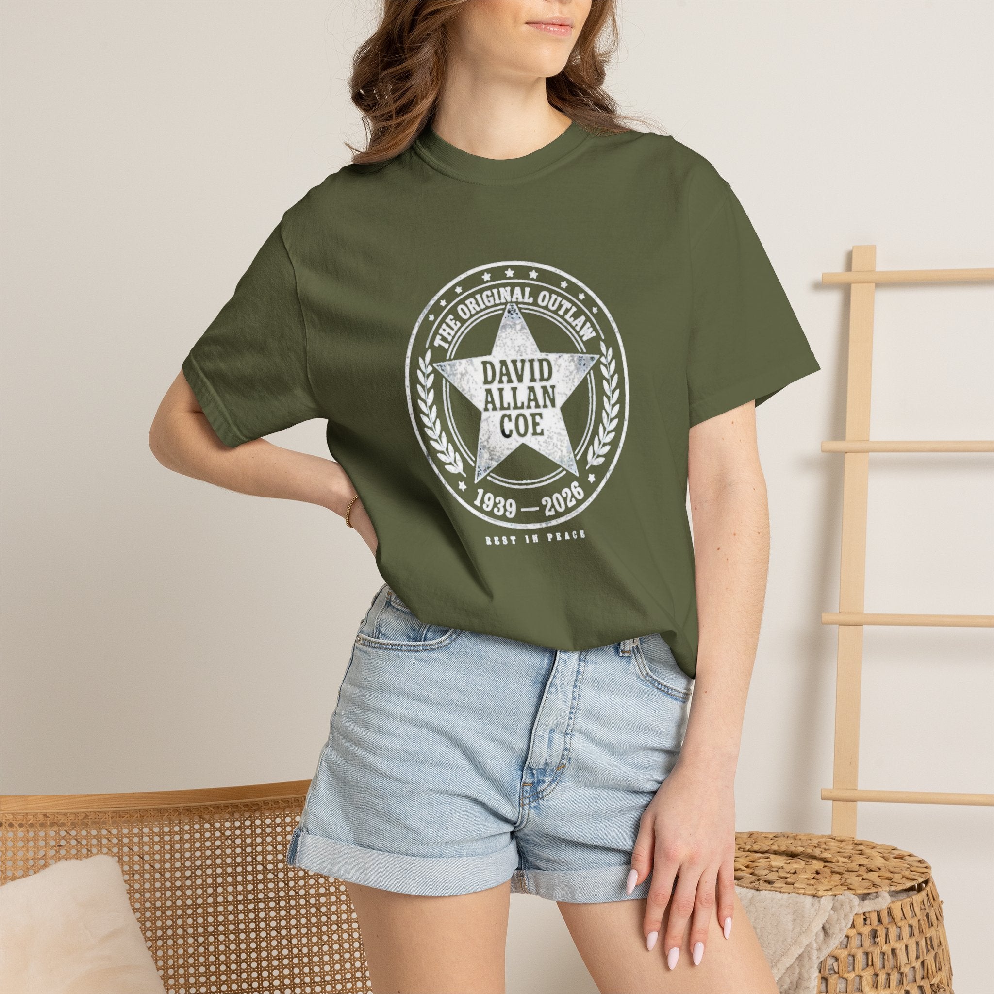 Distressed Star Seal T-Shirt — Vintage Americana Graphic Tee