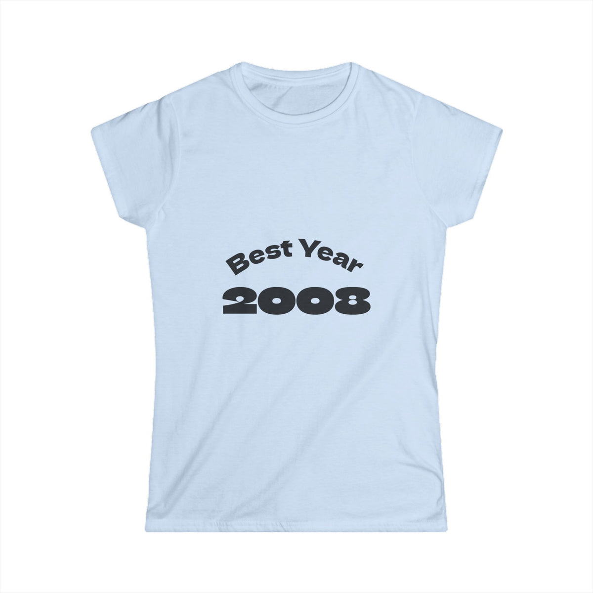 Best Year 2008 T-Shirt — Women's Retro Year Tee